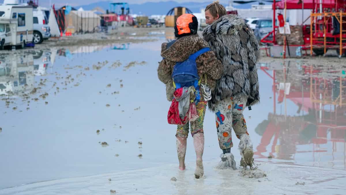 What is the 'Burning Man' festival?