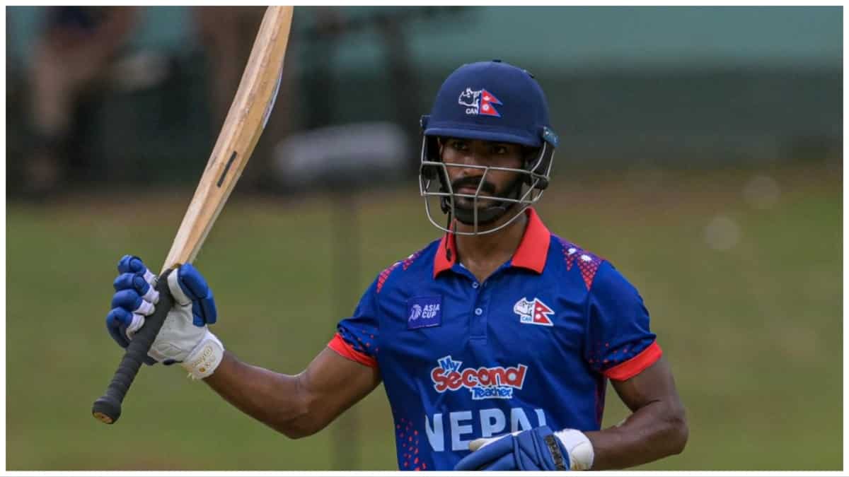 Asia Cup 2023: Aasif Sheikh creates history, becomes Nepal's first player to slam fifty vs India Asia Cup 2023: Aasif Sheikh creates history, becomes Nepal's first player to slam fifty vs India