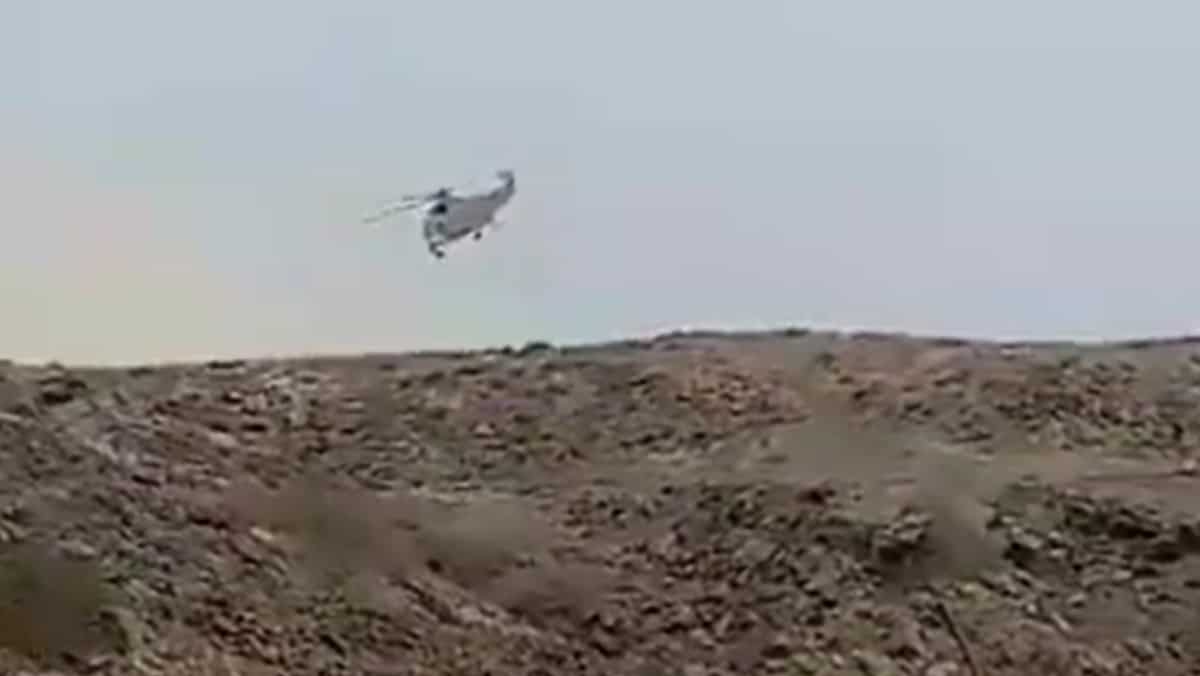 Video: Pakistan Navy helicopter crash kills 3 crew members