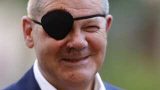 Germany’s Olaf Scholz sports eyepatch post-injury, says 'excited to see the memes'