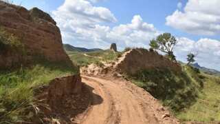 Great Wall of China 'severely damaged' by construction workers digging for shortcut