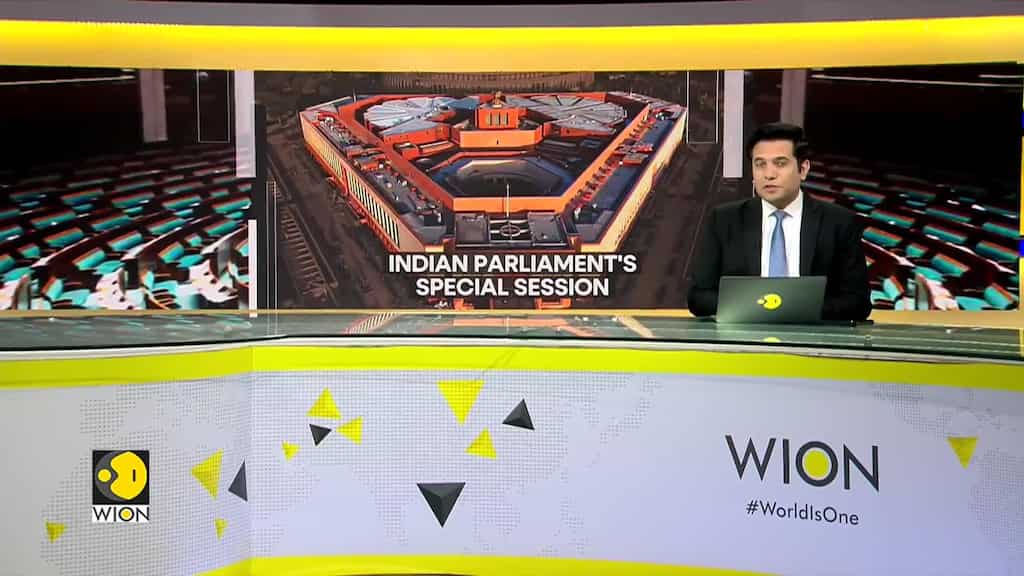 Indian parliament special session called from September 18