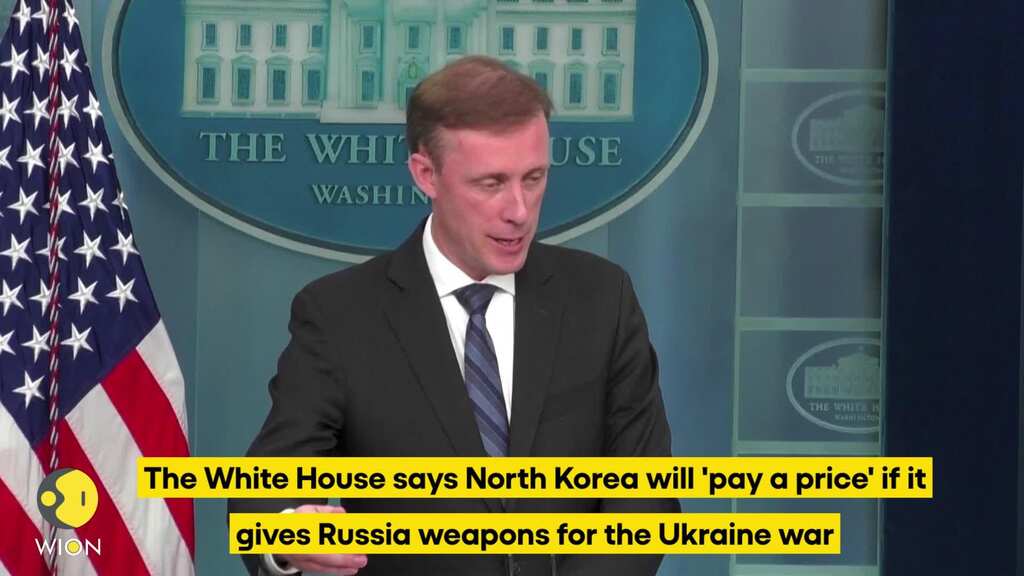 US says North Korea will 'pay a price' for any weapons supplies to Russia