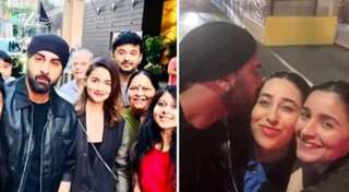 Alia Bhatt, Ranbir Kapoor, Karisma Kapoor have fun on their New York vacation