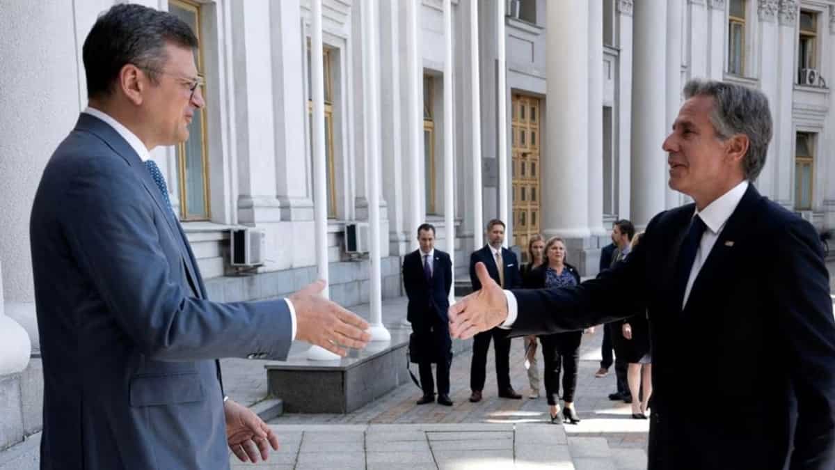 US State Secretary Antony Blinken visits Kyiv amid Ukraine's faltering counteroffensive US State Secretary Antony Blinken visits Kyiv amid Ukraine's faltering counteroffensive