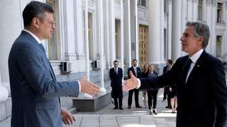 US State Secretary Antony Blinken visits Kyiv amid Ukraine's faltering counteroffensive