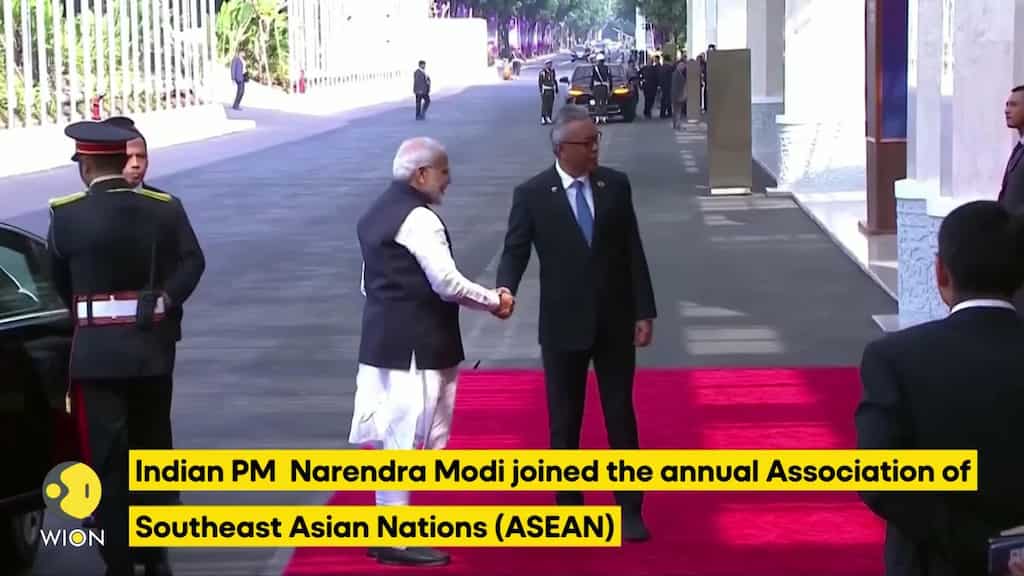 India's Modi declares "century of Asia" at meeting with ASEAN bloc
