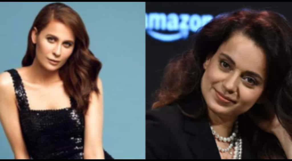 Pakistani actor Nausheen Shah says she wants to slap Kangana Ranaut