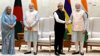 PM Modi holds bilateral talks with Mauritian counterpart Pravind Jugnauth, Bangladesh PM Sheikh Hasina