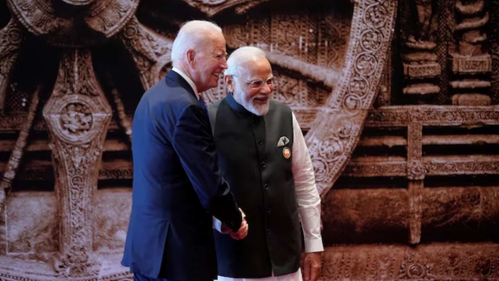 Modi greets Biden