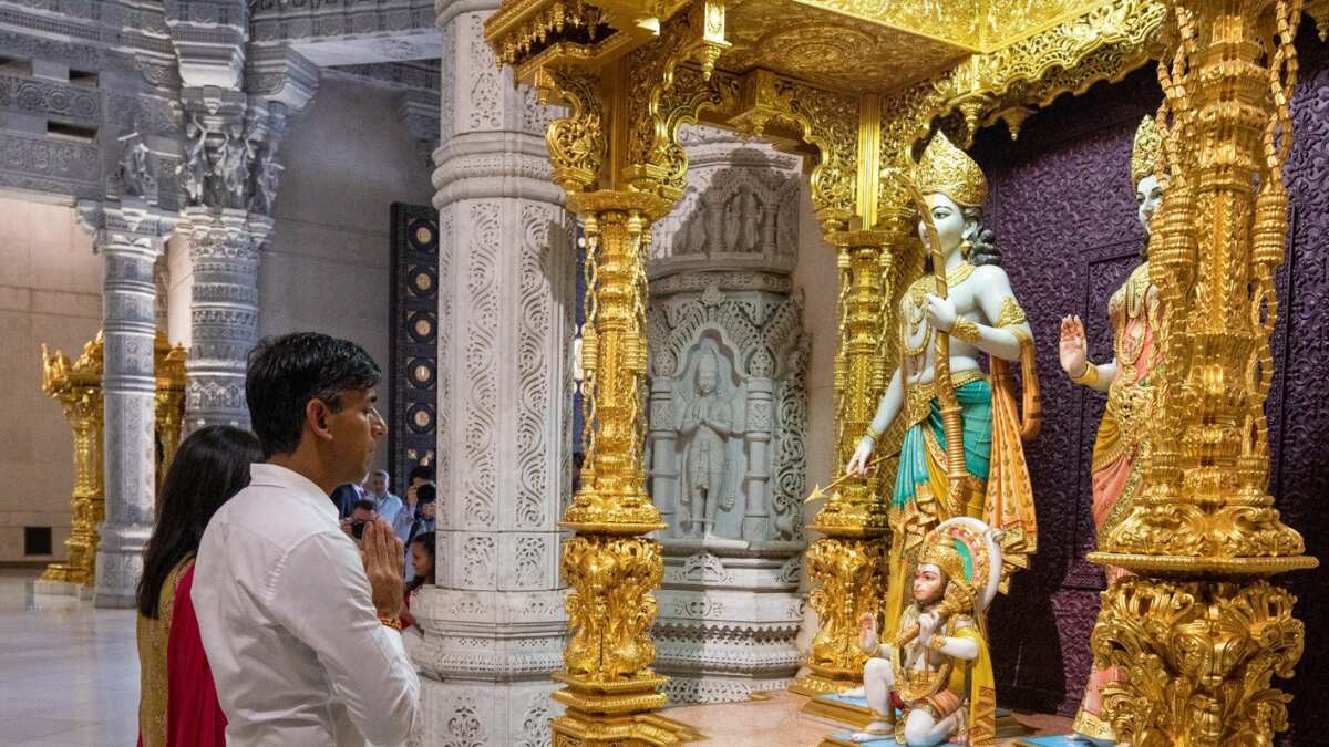 Sunak praises Akshardham Temple