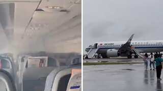 Video | Air China flight makes emergency landing in Singapore, nine injured