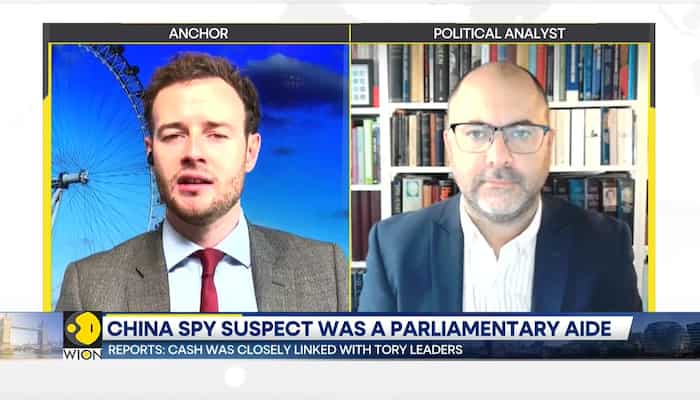 UK: Parliamentary researcher arrested on suspicion of spying for China