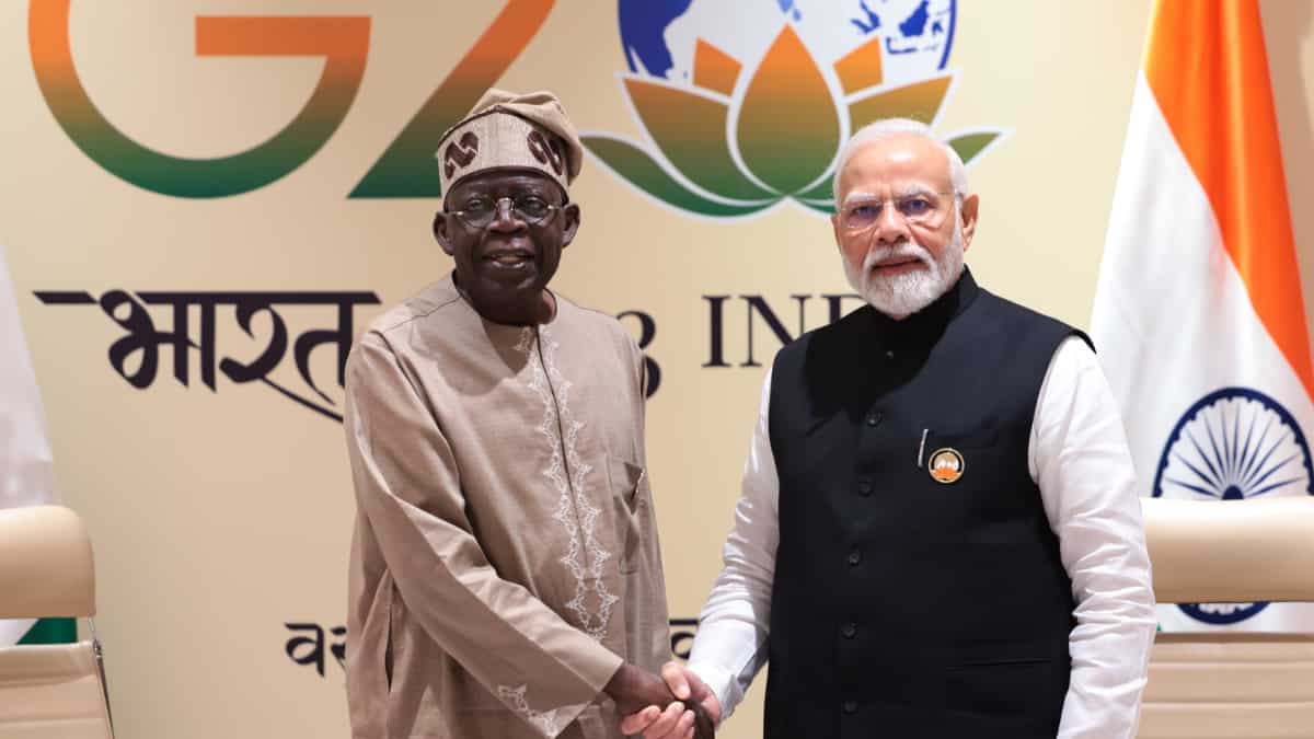PM Modi and Nigerian President Bola Tinubu