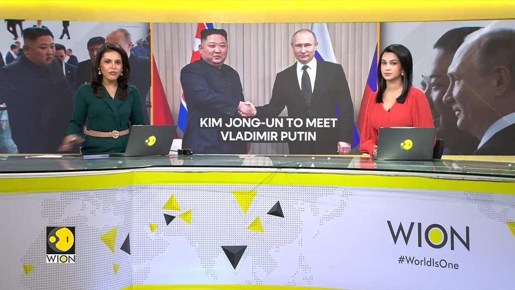 North Korea's state media: Kim en route to Russia to meet Putin