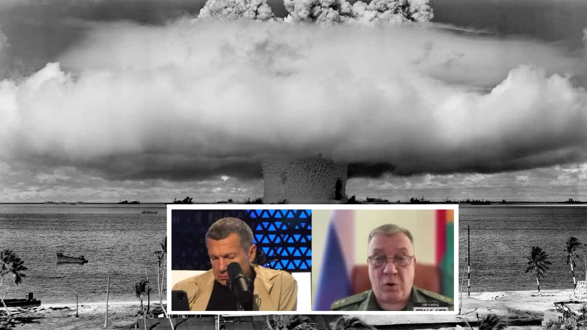 Video: Pro-Kremlin men discuss location of 'perfect' nuclear strike in Ukraine Video: Pro-Kremlin men discuss location of 'perfect' nuclear strike in Ukraine