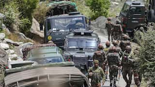 Two terrorists killed, Indian Army soldier and army dog 'Kent' succumb in J&K encounter