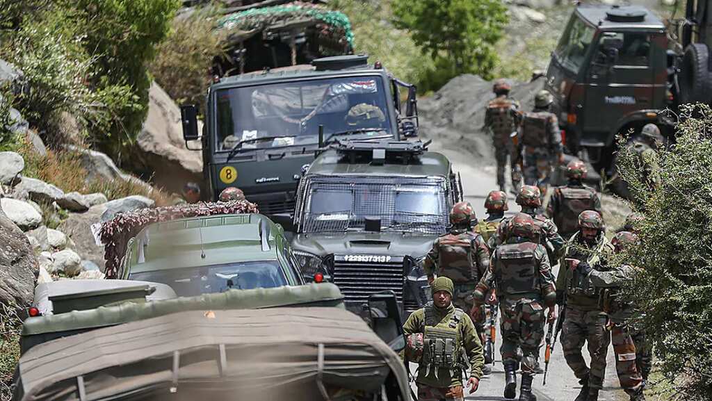 Two terrorists killed, Indian Army soldier and army dog 'Kent' succumb in J&K encounter