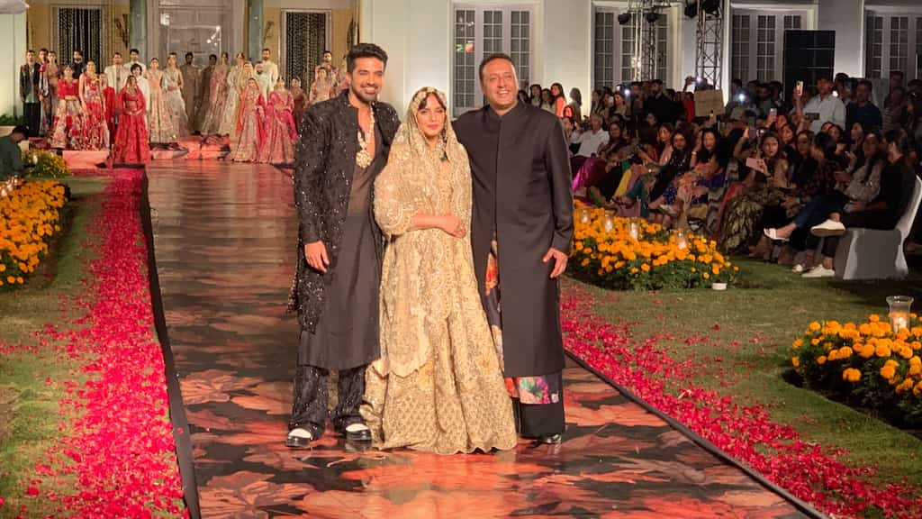 Varun Bahl's 'A Love Letter to Kashmir' show dazzles Srinagar, Huma Qureshi & Saqib Saleem in attendance