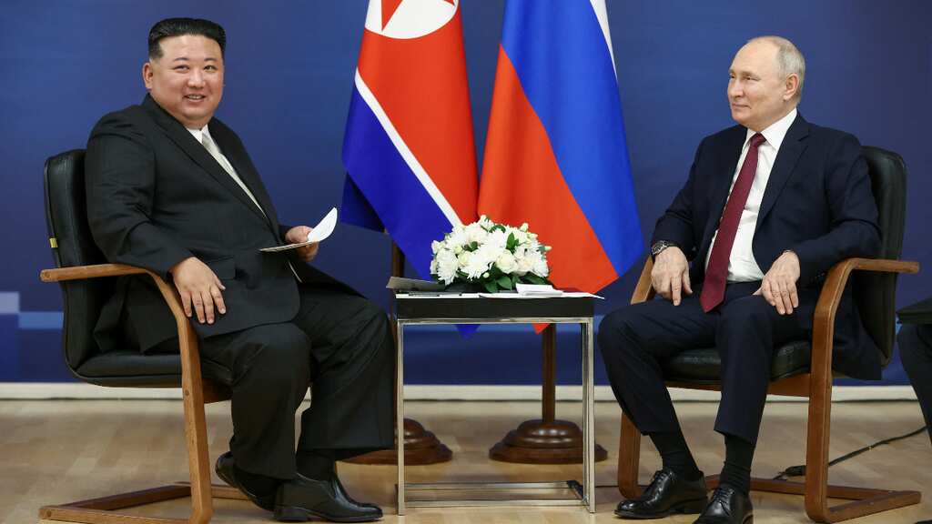 Putin accepts Kim's invitation to visit North Korea