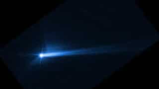 NASA hit this asteroid months back and now something weird is happening