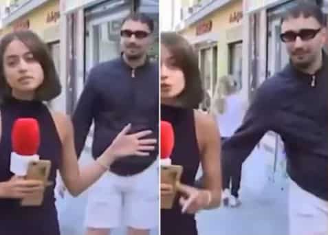 Spain: Police arrest man who groped female journalist during live reporting