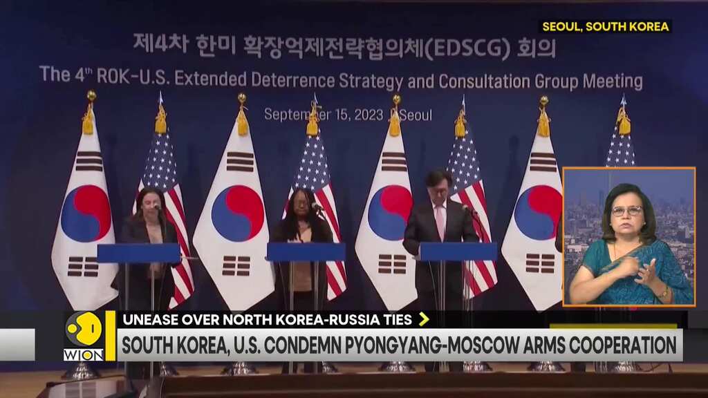 South Korea, US condemn Pyongyang-Moscow arms cooperation