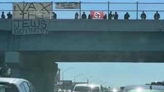 US: Police arrest neo-Nazi man for hanging Nazi symbols, racist messages from Orlando bridge