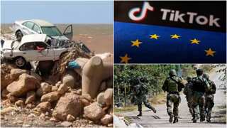 Top 10 world news: Thousands still missing in Libya, TikTok faces EU fine, more news