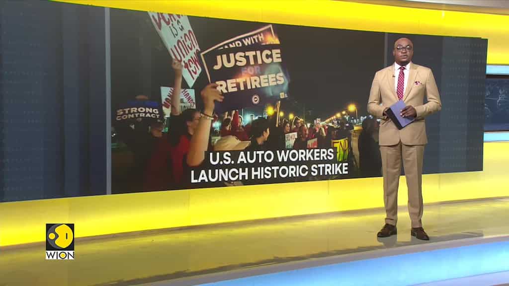 US: United Auto Workers Union launch strikes at three factories
