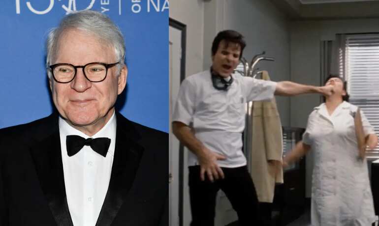 Steve Martin rubbishes Miriam Margolyes’ claim he punched her while shooting