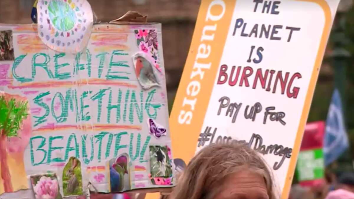 Demands for immediate climate action
