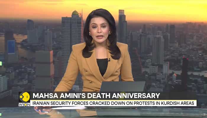 Mahsa Amini death anniversary: Iranian security forces crack down on protest in Kurdish areas