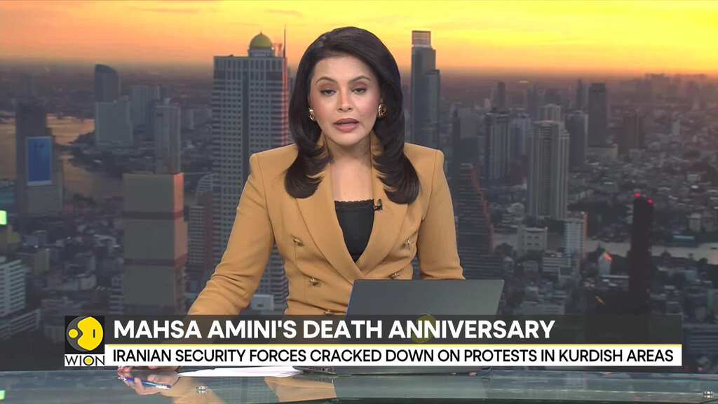 Mahsa Amini death anniversary: Iranian security forces crack down on protest in Kurdish areas