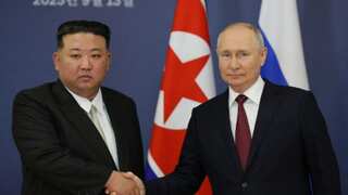 North Korean leader Kim Jong Un leaves Russia after underscoring bonhomie with Vladimir Putin
