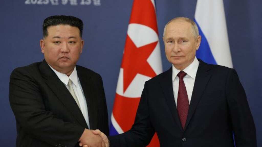 North Korean leader Kim Jong Un leaves Russia after underscoring bonhomie with Vladimir Putin