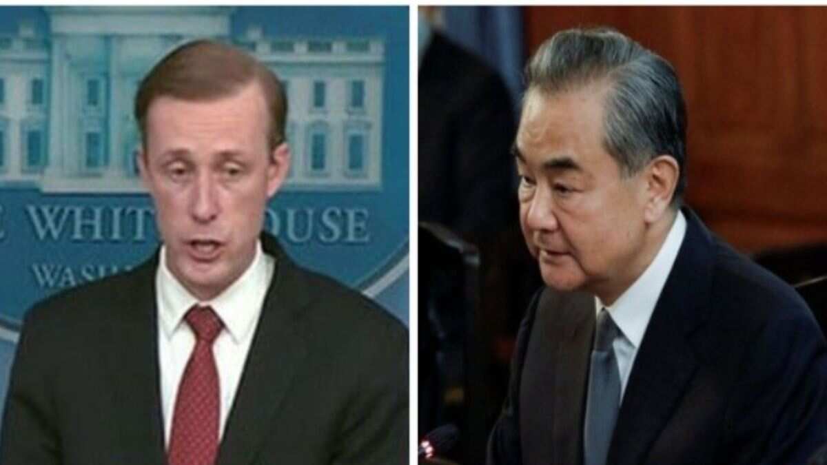 Biden's national security advisor Jake Sullivan meets Chinese FM Wang Yi Biden's national security advisor Jake Sullivan meets Chinese FM Wang Yi