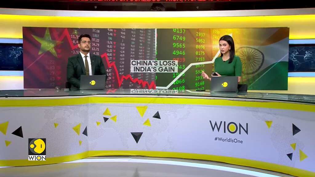 India benefits from investor exodus in China; Foreign investors dump Chinese stocks | World DNA
