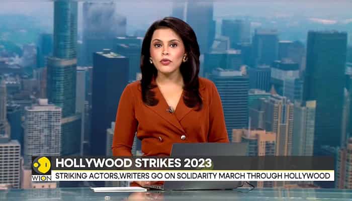 Hollywood Strikes 2023: Striking actors, writers go on solidarity march through Hollywood
