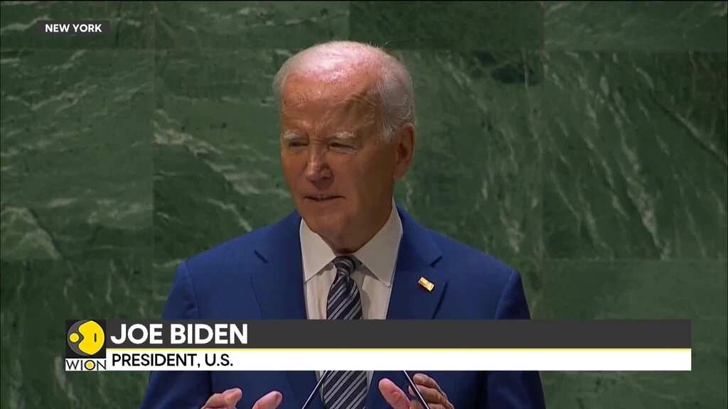 We want de-risking and not decoupling with China: Joe Biden at UNGA meet