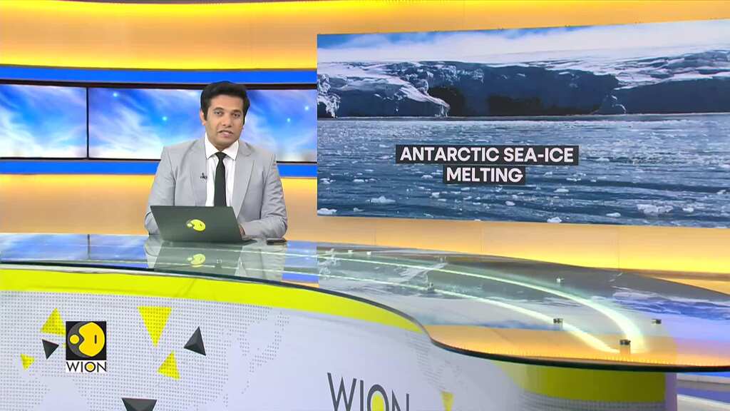 Antarctica sea-ice at 'mind-blowing' low