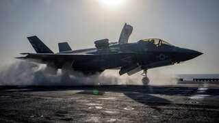 Debris of missing F-35B fighter jet discovered over 24 hours after disappearance