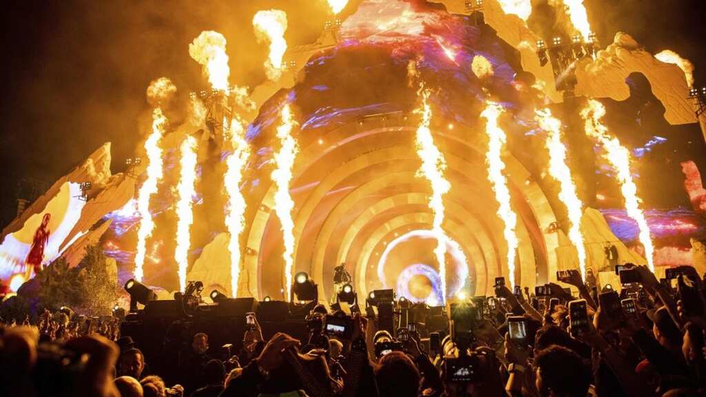 Rapper Travis Scott questioned over deadly crowd surge at Astroworld festival