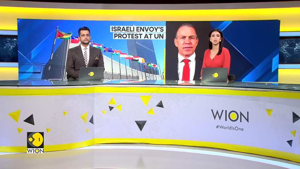 Israel envoy detained for protest against Raisi for showing Mahsa Amini's photo during his speech