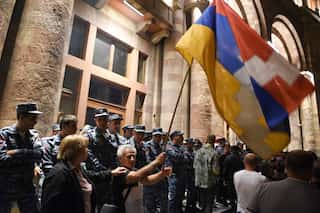 Nagorno-Karabakh forces surrender to Azerbaijan after ‘anti-terror’ operations