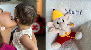 Priyanka Chopra celebrates Ganesh Chaturthi with daughter Malti Marie