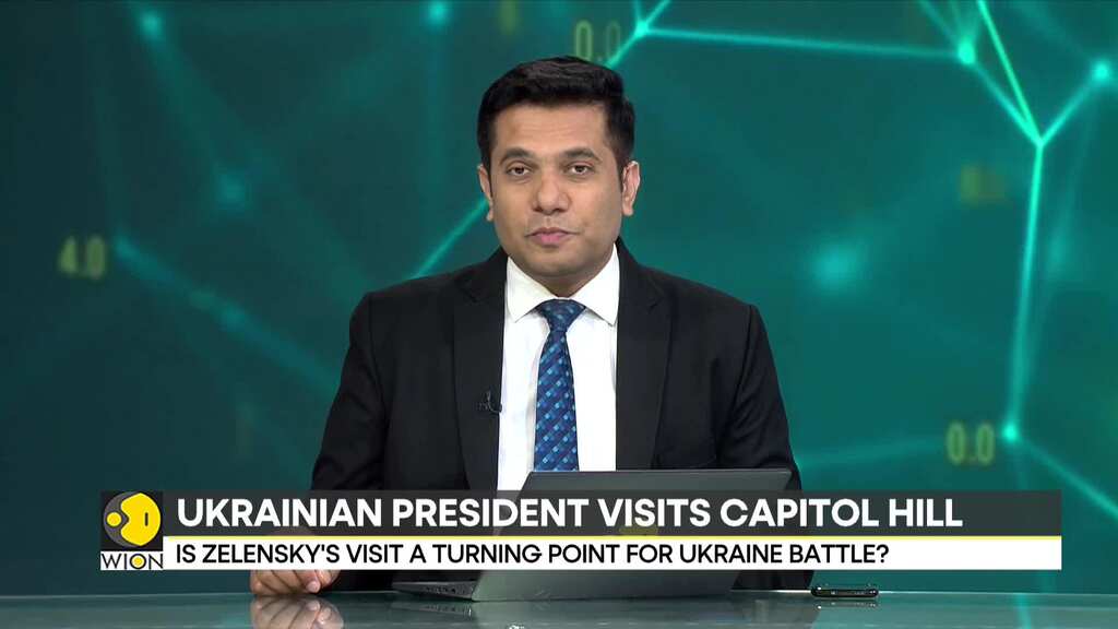 Ukranian President visits Capitol Hill: Faces a more splintered GOP