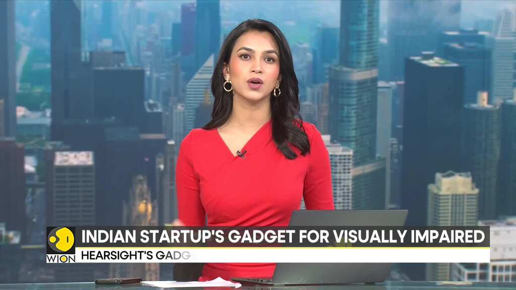 Indian startup's gadget for visually impaired