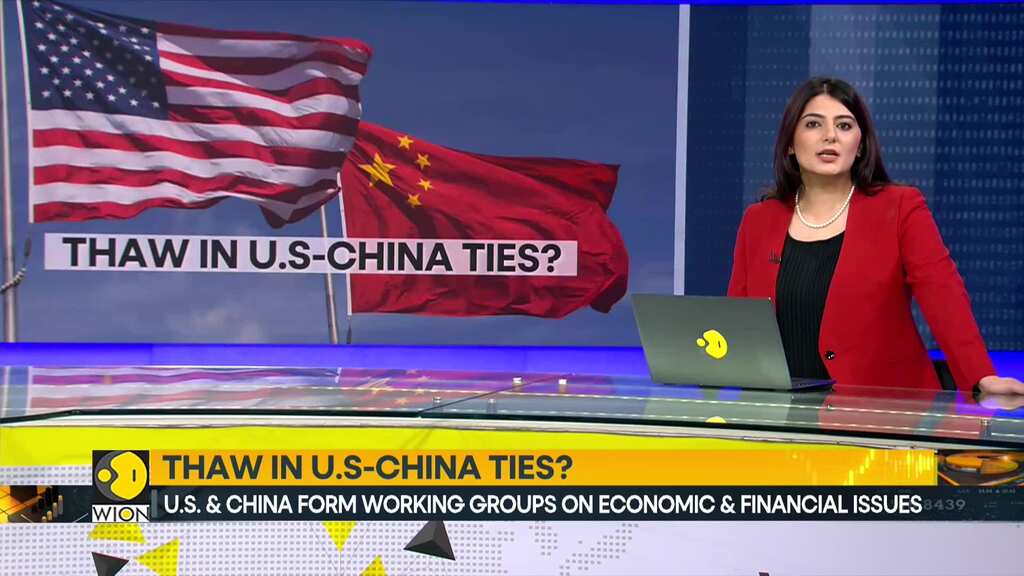 US & China establish working groups