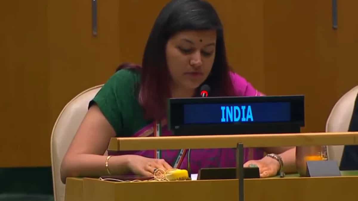 India hits out at Pakistan for raking up Kashmir at UNGA again, says vacate occupied region India hits out at Pakistan for raking up Kashmir at UNGA again, says vacate occupied region